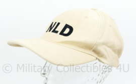 KL Nederlandse leger NLD baseball cap khaki JSD-11 Joint Support Detachment 11 Afghanistan - gedragen - maker Hassing - origineel