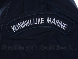 Koninklijke Marine basis jas BT Boord Tenue Boordtenue - gedragen met lichte verfvlekken - maat 6080/9095 origineel