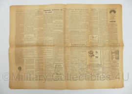 Krant Het Parool 11 augustus 1945 - 43,5 x 28 cm - origineel