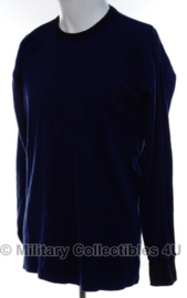 KMAR Koninklijke Marechaussee hemd/shirt lange mouw - donkerblauw - nieuw in verpakking - LARGE - origineel