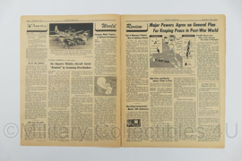 WO2 US Young America The National News Weekly for Youth Magazine tijdschrift - November 2, 1944 - 34,5 x 27 cm - origineel