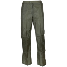 Regenbroek groen - Franse leger - ongebruikt - maat small / 76 of 88 cm. - origineel