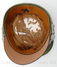 Waffen SS officiers schirmmütze gabardine - semi crusher - polizei - maat 57 tm. 59