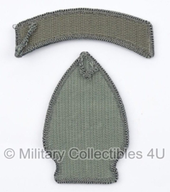 US Army Foliage patch met tab - Special Forces - met klittenband - voor ACU camo uniform - origineel