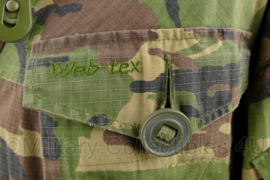 Britse leger DPM camo smock RAF Royal Air Force Regiment - merk Web-Tex - maat 180/112 - gedragen - origineel