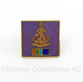 Defensie speldje vierkant - 1,5 x 1,5 cm -  origineel