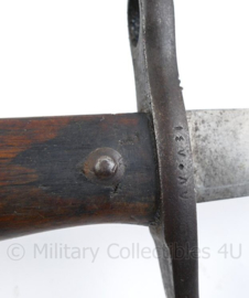 Turkse M1890 Ottomaanse bajonet met schede - 59 cm -  volledige lengte - origineel