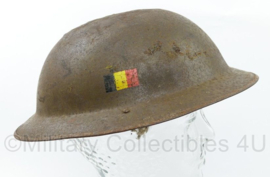 ABL Belgische leger helm 1950 - lijkt op WO2 Brits model - maat 57 - origineel