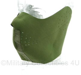 Face mask half face Begadi Mask Neoprene Version 2 - groen