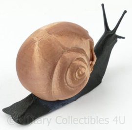 Kunststof slak met skull huisje - 3D geprint - nieuw