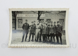 WO2 Duitse foto SET van 3 foto's van SA Sturmabteilung eenheid - 6,5 x 9 cm - origineel