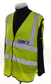 Politie geel reflectie hesje- Police - size 3XL - origineel