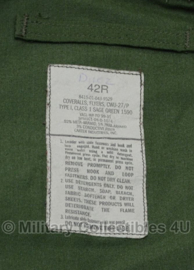 US Groen Air Force Piloten overall Coveralls Flyers CWU 27/P - maat 40L of 46L  - origineel US