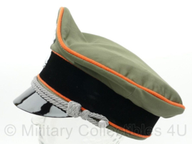 Waffen SS officiers schirmmütze gabardine - semi crusher - polizei - maat 57 tm. 59