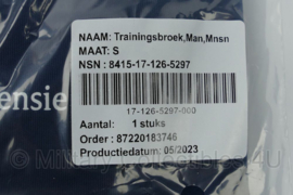 Defensie Trainingsbroek Man MNSN sportbroek lang - model 2023 tot heden - maat Large  - nieuw in verpakking - origineel