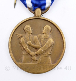 Belgische Commemoration Deportation Deportatie Herdenking 1942 1945 medaille in doosje - 9 x 4 cm - origineel