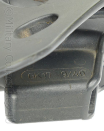 IMI Defense Glock 17 holster met koppel bevestiging zwart - 13 x 11 x 7 cm - origineel