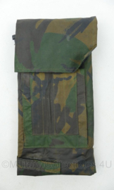 KL Nederlandse leger en Britse leger DPM woodland kaartentas mapcase - 17 x 3 x 33 cm - gebruikt - origineel