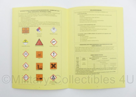 KL Nederlandse leger instructiekaart CBRN Basic JDP 3.8.3.1 - origineel