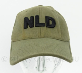 KL Landmacht missie baseball cap groen - maat S-M - Noorloos Flexfit - origineel