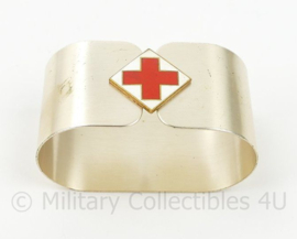 Vintage servethouder van de geneeskundige dienst, mogelijk Rode Kruis - 6 x 3 x 3 cm - origineel