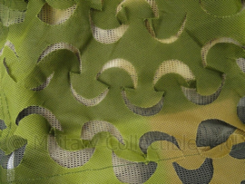 Saab Barracuda AB Personal Net Woodland camo - 255 x 167 cm - Zeldzaam! - vermindert 70% van thermische signatuur - origineel