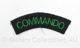 Commando shoulder title - 9 x 3 cm - origineel naoorlogs
