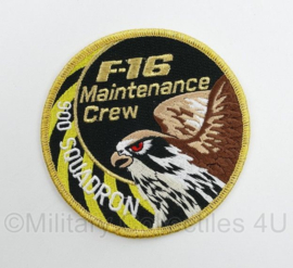 KLU Koninklijke Luchtmacht F16 F-16 Maintenance Crew 900 squadron embleem - diameter 10 cm - origineel