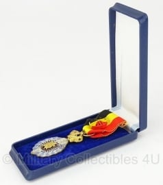 Belgische bekwaam en zedelijkheid zilveren medaille met doosje - Origineel