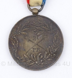 Franse antieke schietprijs medaille - Origineel