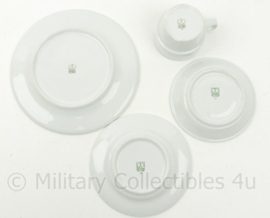 KLU Koninklijke Luchtmacht Royal Mosa kopje en schotel net borden set - origineel