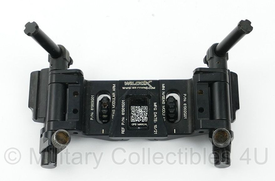 Wilcox Mini NSEAS N/SEAS Right Left Arm Kit Bridge nachtkijker houder voor de helm BLACK - licht gebruikt - origineel