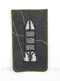 KL Landmacht vaardigheids borst embleem Scherpschutter voor op het GVT - afmeting 4 x 7 cm - origineel