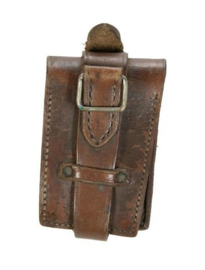 Patroontas bruin leer -  Argentijnse Mauser model 1909 M1909 M1904 Mauser WO1 periode - origineel