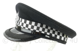 British Police cap hogere rangen met zwarte band op de klep  Semper Vigilo - maat 58 - origineel