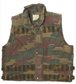 Belgische "JIGSAW" camouflage vest met voering - Large Short - origineel