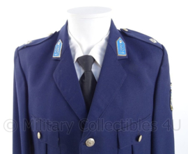 Griekse Politie Kreta uniform jas met insignes - maat 48 - Zeldzaam - origineel