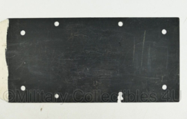 Defensie bord met pijl  -  60 x 20 cm - origineel