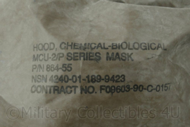 US Army MCU-2/P Chemical-Biological hood gasmaskercapuchon - origineel