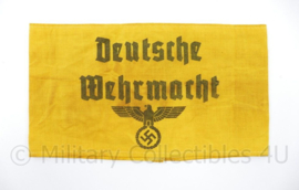 WO2 Duitse Deutsche Wehrmacht armband voor Wehrmacht personeel - 20 x 11 cm - replica