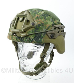 Galvion Doks Revision Helm  Baltskin Viper P6N groen met tas en cover - maat 2 (51,8 tm. 54,8 cm.) = small - origineel