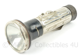 Russische lamp jaren 70 - chroom met zwart - lengte 17,5 cm. - origineel