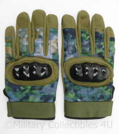 3M Tactical gloves met kunststof knokkels in NFP camo - maat M t/m XXL - nieuw - replica