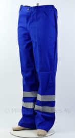 Nieuwe werkbroek blauw met reflectie - merk HAVEP 3M- maat 52- origineel