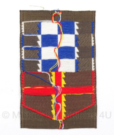 KL Nederlandse leger DT Korps Nationale Reserve embleem NATRES  - ongevouwen 8 x 5 cm - origineel