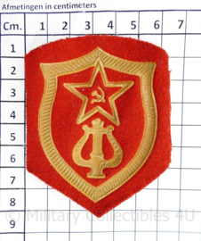 USSR Russische leger arm embleem muziekkorps - 8,5 x 6,5 cm - origineel