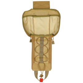 Medische tas geneeskundige dienst BLS IFAK Bag MOLLE - SMALL  - 16 x 18 x 8 cm. - nieuw gemaakt - COYOTE