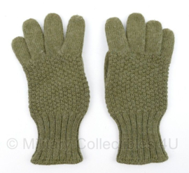 MVO jaren 50 wollen handschoenen grof wol - origineel