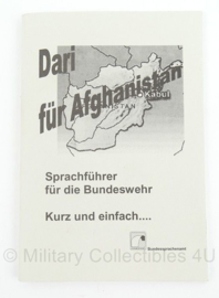 Duits vertaalboek Dari Für Afghanistan - 15 x 10 cm - origineel