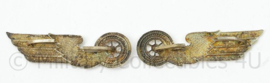 Duitse Bahn kraag insigne set - 5½ x 2 cm - origineel